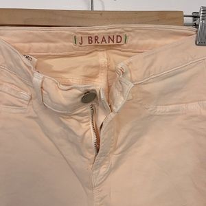 Like-New J Brand Skinny Jeans, Peach, Size 27